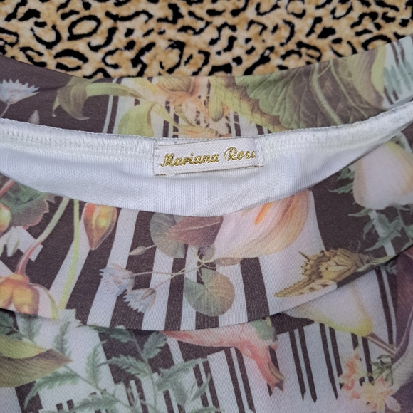 🌈MARIANA ROSA BRAZIL STRETCH BODYCON DRESS-M - Picture 2 of 4